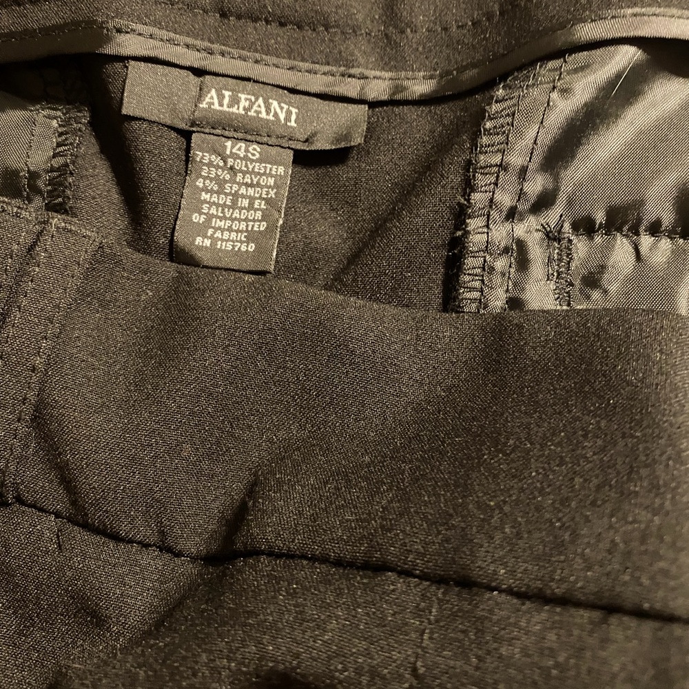 Black size 14S pants